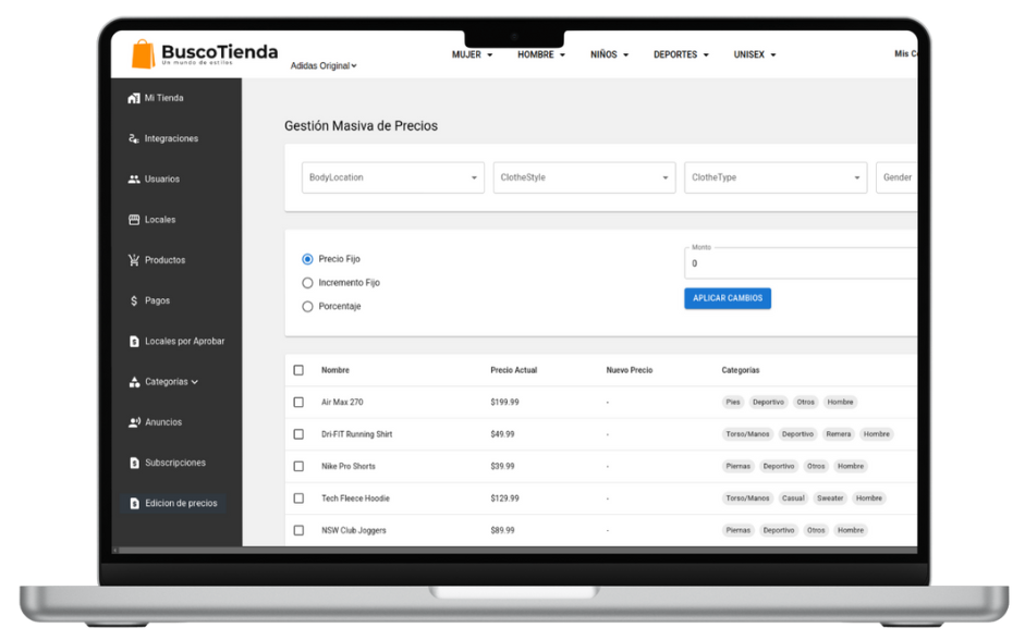 CMS Interface